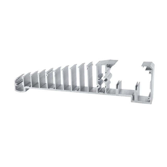 Profil d&#39;aileron rayonnant en aluminium d&#39;extrusion fonctionnelle personnalisée