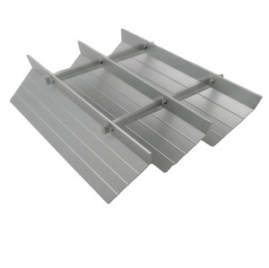 Volet architectural en aluminium de persienne de ventilation de toit de façade de bâtiment
