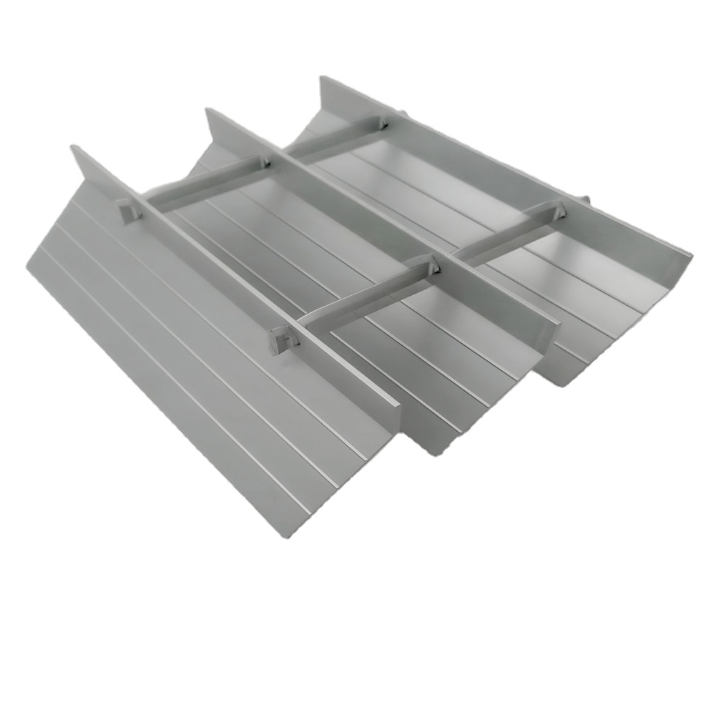 Volet architectural en aluminium de persienne de ventilation de toit de façade de bâtiment