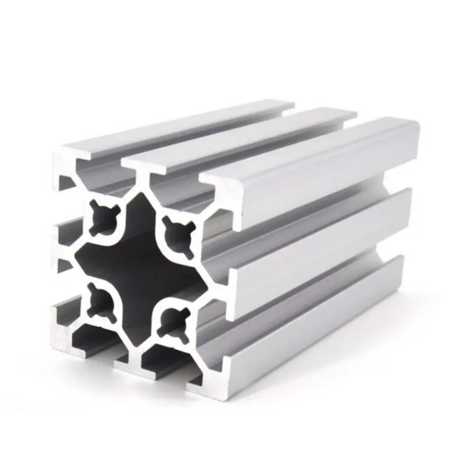 Profil en aluminium industriel adapté aux besoins du client T-Slot pour le système d'assemblage modulaire