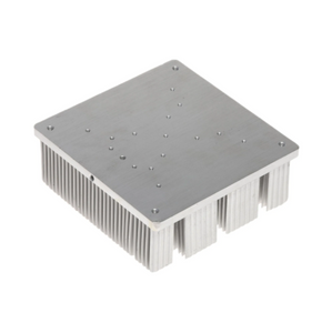 Le fournisseur OEM dissipe le profil de dissipateur de chaleur en aluminium de perçage de position personnalisé