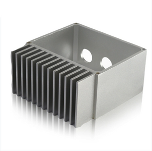 Profil de boîtier de dissipateur thermique d'extrusion de boîtier de moteur en aluminium anodisé