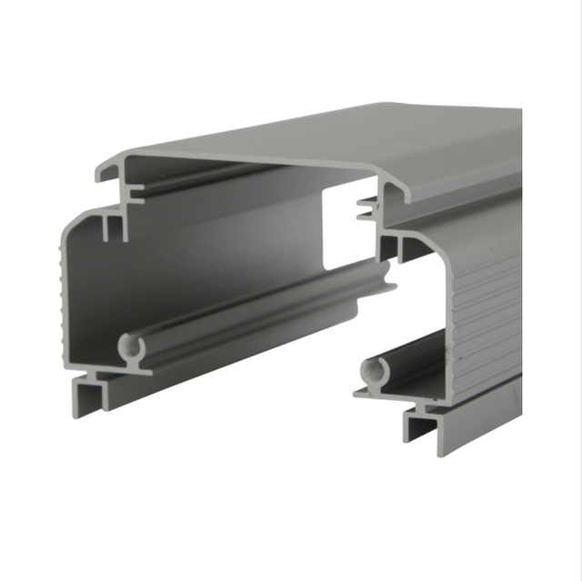 Profil durable en aluminium de construction d'extrusion de porte de fenêtre de mur rideau
