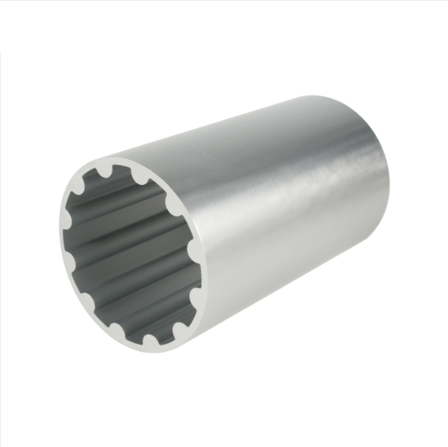 Profil de tuyau en aluminium de tube de diamètre adapté aux besoins du client de finition de moulin