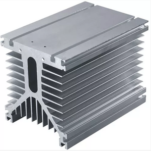 Profil d'usinage de commande numérique par ordinateur adapté aux besoins du client par radiateur en aluminium pour SSR